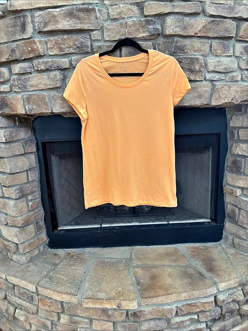 Short Sleeve Tee in Bright Orange Size XXL